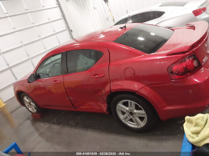 2013 DODGE AVENGER SXT - 1C3CDZCB5DN547992