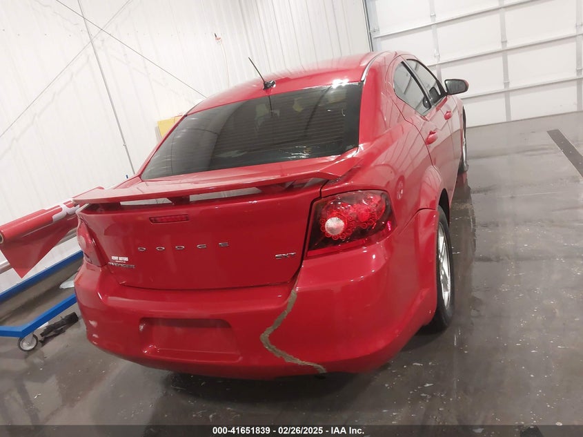 2013 DODGE AVENGER SXT - 1C3CDZCB5DN547992