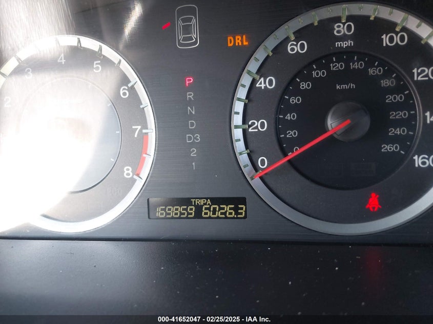 2009 HONDA ACCORD VIN: 1HGCP26769A185902