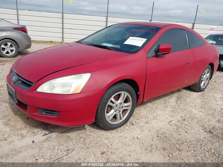 2006 HONDA ACCORD VIN: 1HGCM72686A000280