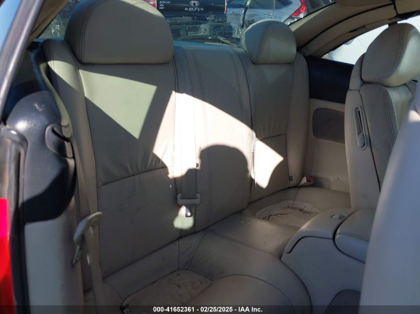 2003 Lexus Sc 430 VIN: JTHFN48Y430048651 Lot: 41652361