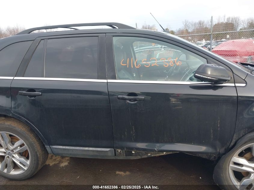 2013 Ford Edge Limited VIN: 2FMDK4KC9DBA24128 Lot: 41652386