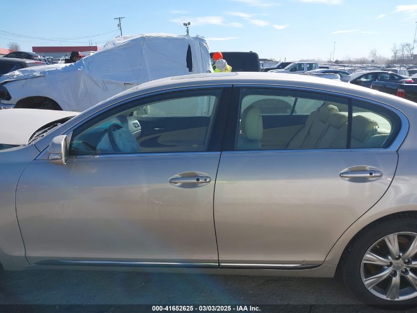 2011 Lexus Gs 350 VIN: JTHCE1KS4B0029165 Lot: 41652625