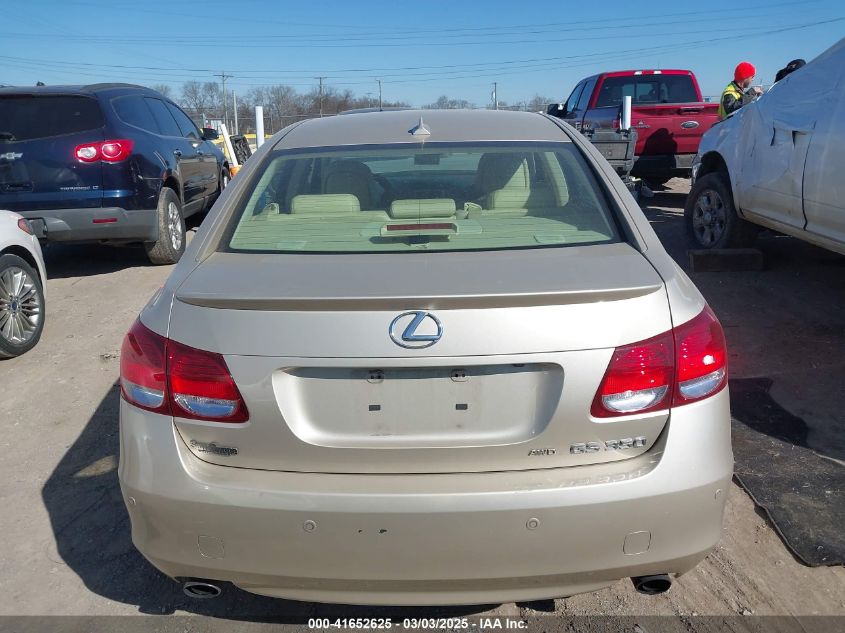 2011 Lexus Gs 350 VIN: JTHCE1KS4B0029165 Lot: 41652625