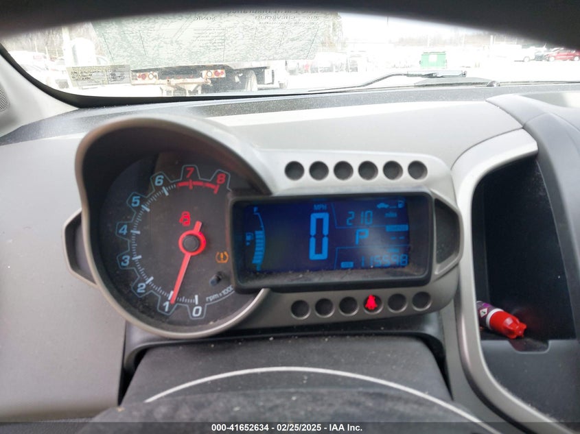 2016 CHEVROLET SONIC VIN: 1G1JC5SGXG4144248