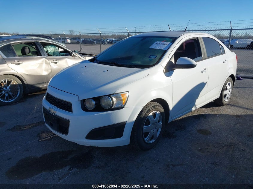 2014 CHEVROLET SONIC VIN: 1G1JA5SH1E4159829