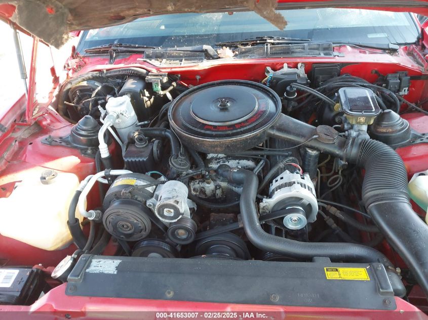 1988 Pontiac Firebird VIN: 1G2FS21E9JL257222 Lot: 41653007