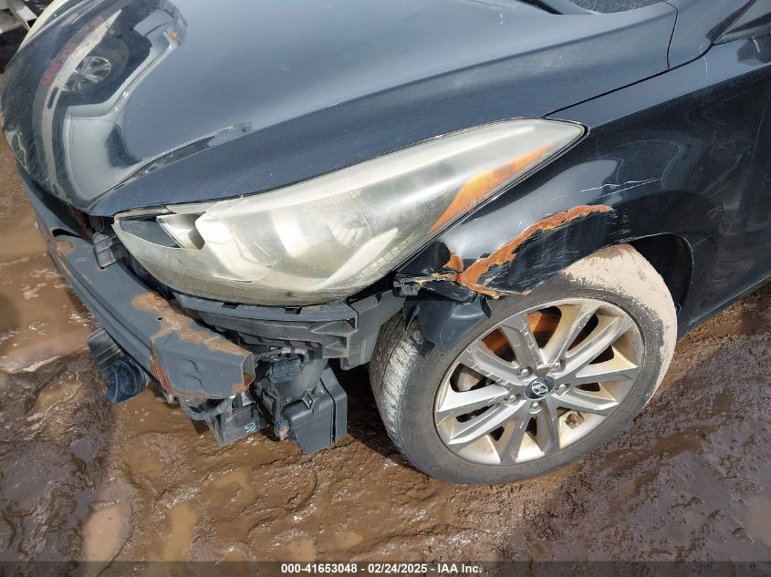 2014 Hyundai Elantra Se VIN: 5NPDH4AE8EH455278 Lot: 41653048