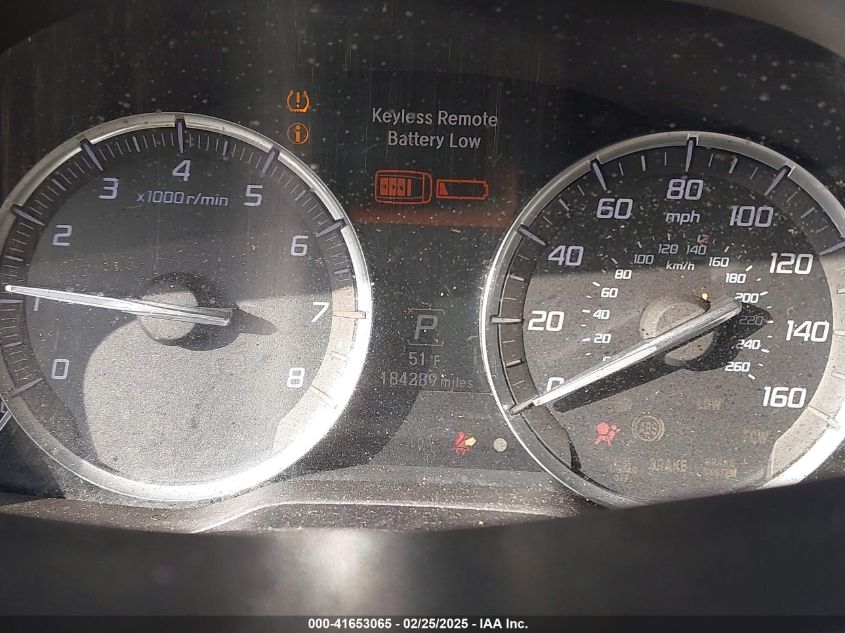 2014 Acura Mdx VIN: 5FRYD3H21EB004595 Lot: 41653065