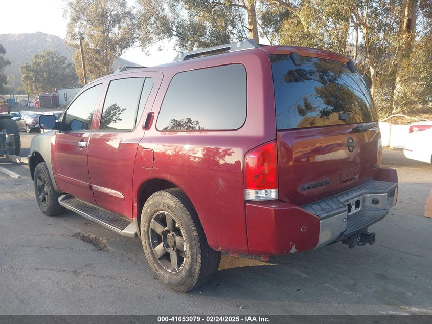 2007 NISSAN ARMADA VIN: 5N1AA08A07N720664