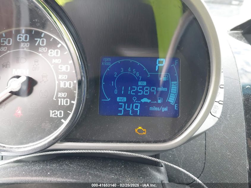 2014 Chevrolet Spark 1Lt Auto VIN: KL8CD6S96EC537695 Lot: 41653140