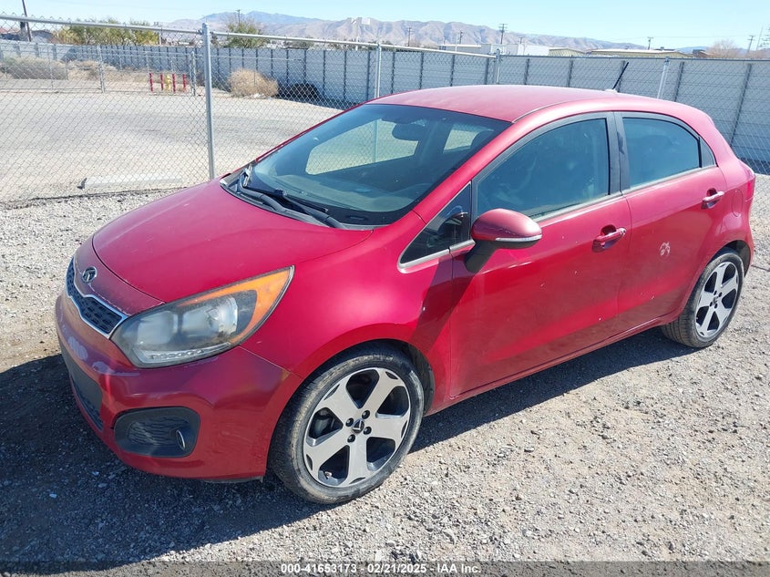 2013 KIA RIO VIN: KNADN5A3XD6159567