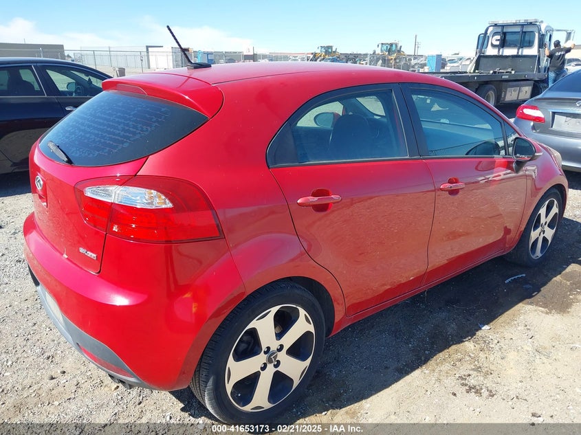 2013 KIA RIO VIN: KNADN5A3XD6159567