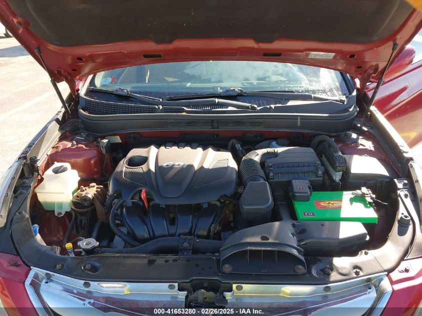 2013 Hyundai Sonata Gls VIN: 5NPEB4AC5DH735825 Lot: 41653280