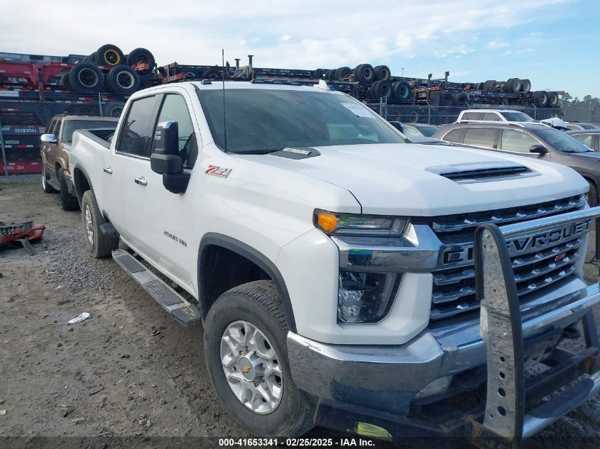2022 Chevrolet Silverado 2500Hd 4Wd Standard Bed Ltz VIN: 2GC4YPEY2N1214291 Lot: 41653341