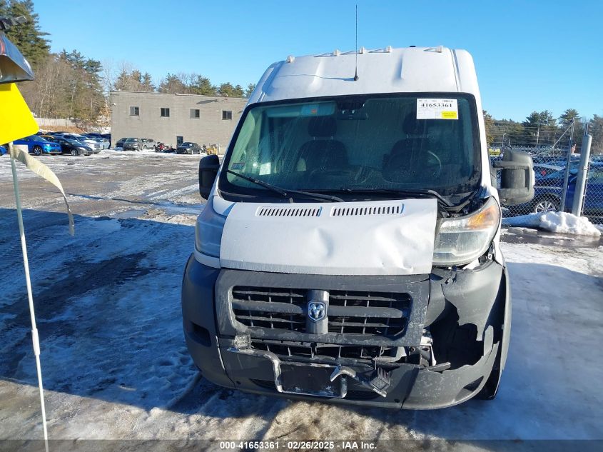 2017 Ram Promaster 2500 High Roof 159 Wb VIN: 3C6TRVDGXHE514858 Lot: 41653361