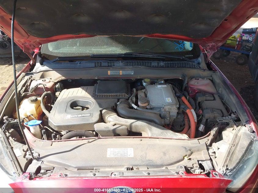 2014 FORD FUSION HYBRID VIN: 3FA6P0RU7ER128390