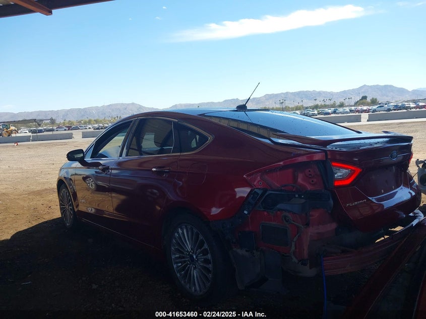 2014 FORD FUSION HYBRID VIN: 3FA6P0RU7ER128390