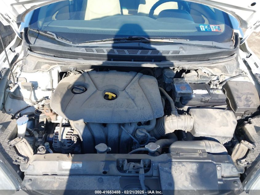 2013 Hyundai Elantra Gls VIN: 5NPDH4AEXDH158656 Lot: 41653488