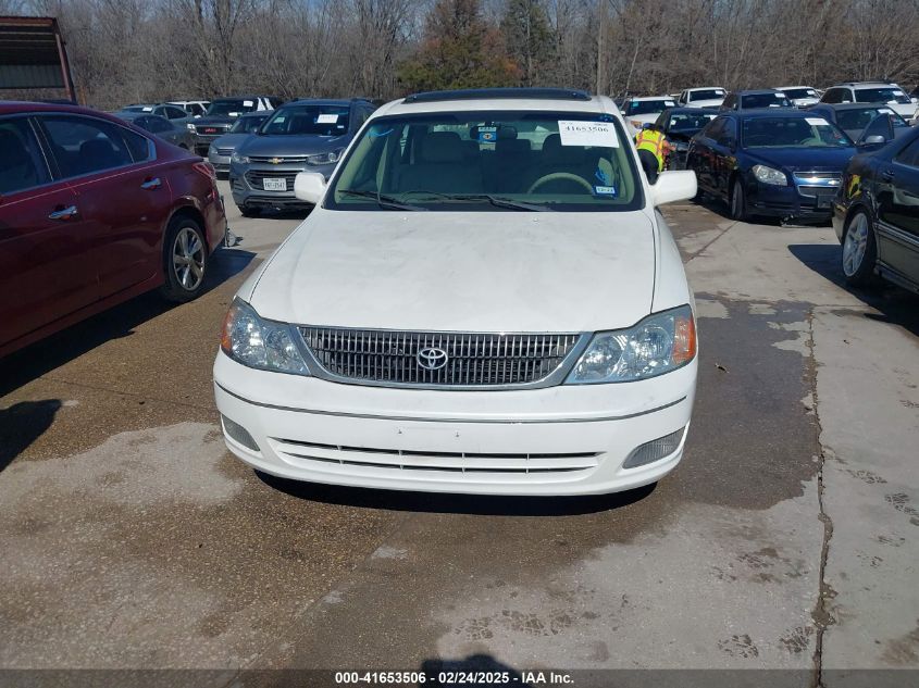 2000 Toyota Avalon Xls VIN: 4T1BF28B4YU030918 Lot: 41653506