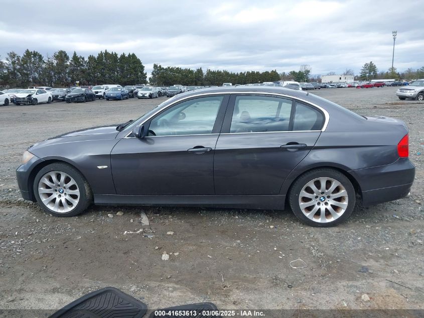 2006 BMW 330I VIN: WBAVB33596KR76703 Lot: 41653613
