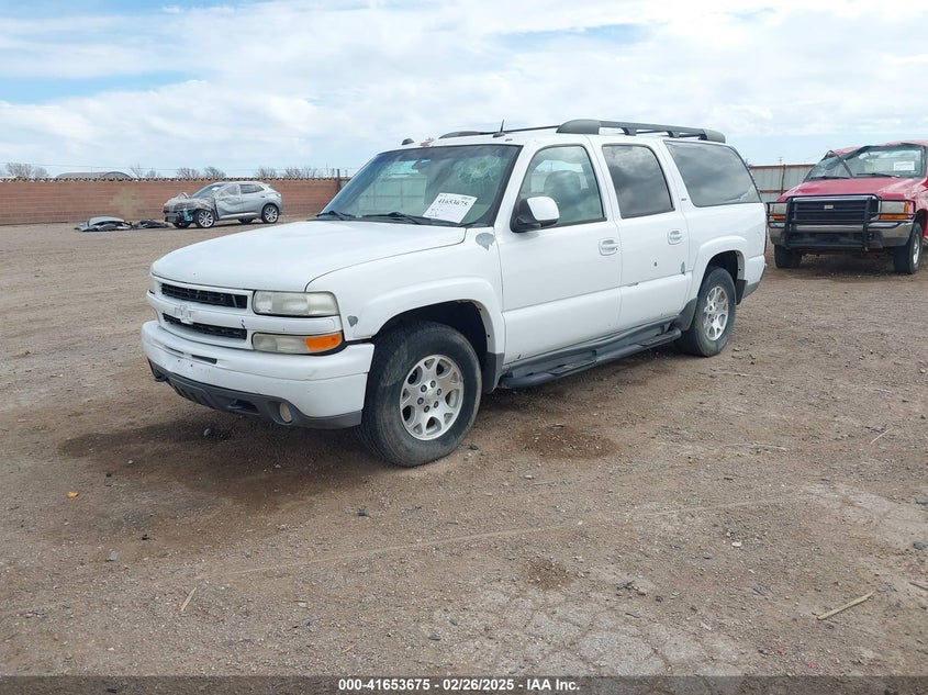 2005 Chevrolet Suburban 1500 Z71 white other flexible 3GNEC16Z95G288863 photo #3