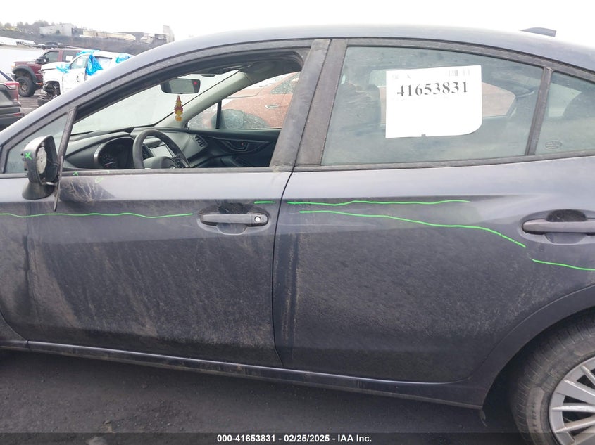 2017 SUBARU IMPREZA VIN: 4S3GKAD63H3627122