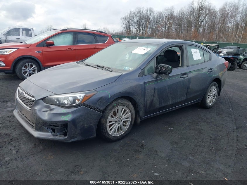 2017 SUBARU IMPREZA VIN: 4S3GKAD63H3627122