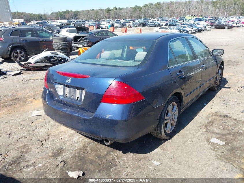2006 HONDA ACCORD SDN VIN: 1HGCM56726A038952