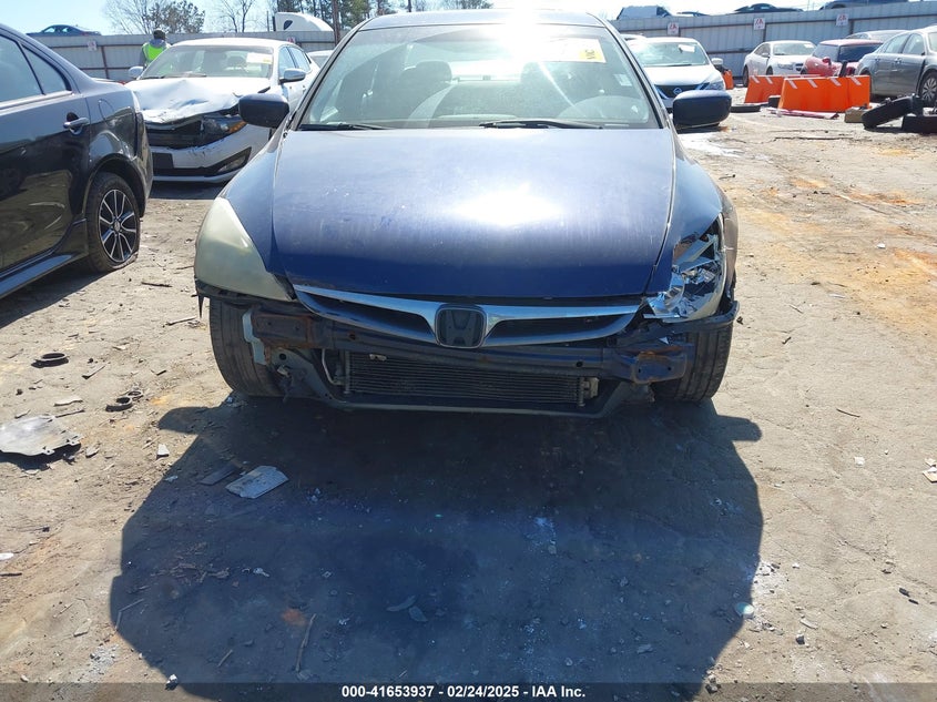 2006 HONDA ACCORD SDN VIN: 1HGCM56726A038952