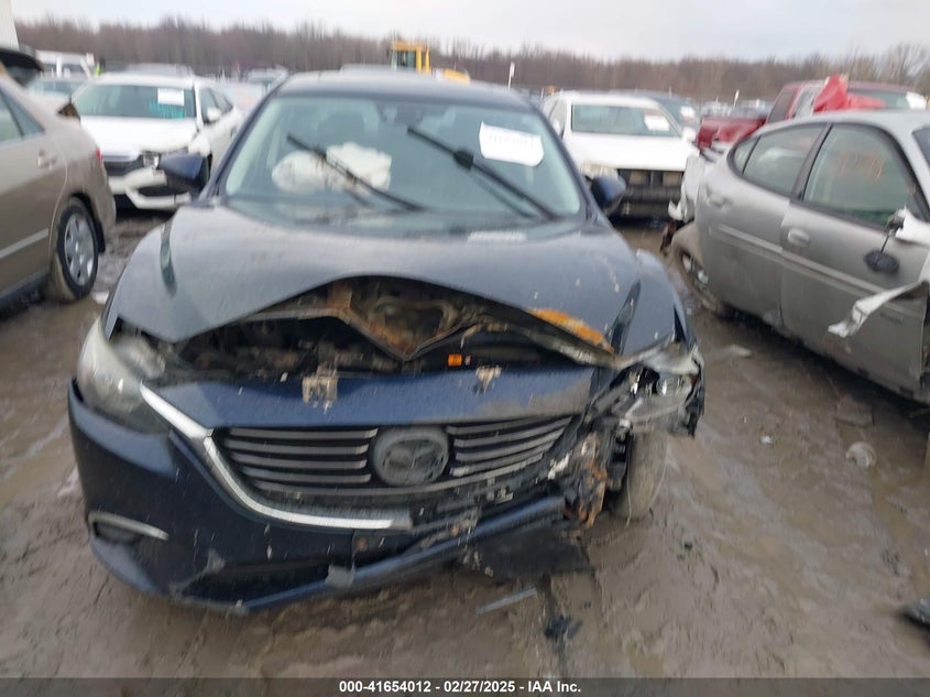 2016 MAZDA MAZDA6 VIN: JM1GJ1T54G1434497