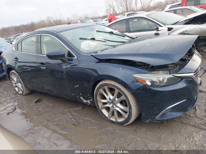 2016 MAZDA MAZDA6 VIN: JM1GJ1T54G1434497