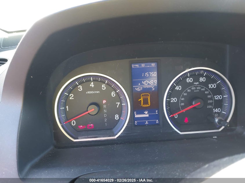 2011 HONDA CR-V VIN: 5J6RE4H59BL110363