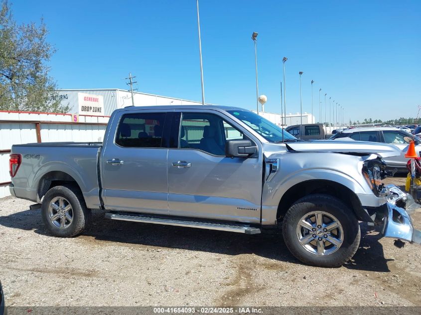 2024 Ford F-150 Xlt VIN: 1FTFW3LD2RFA07292 Lot: 41654093