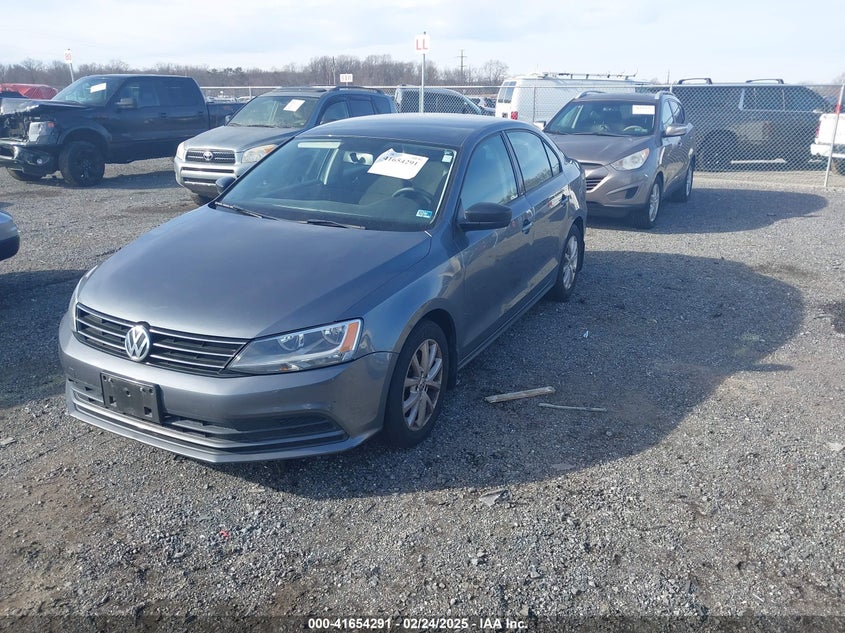 2015 VOLKSWAGEN JETTA VIN: 3VWD17AJ4FM315885