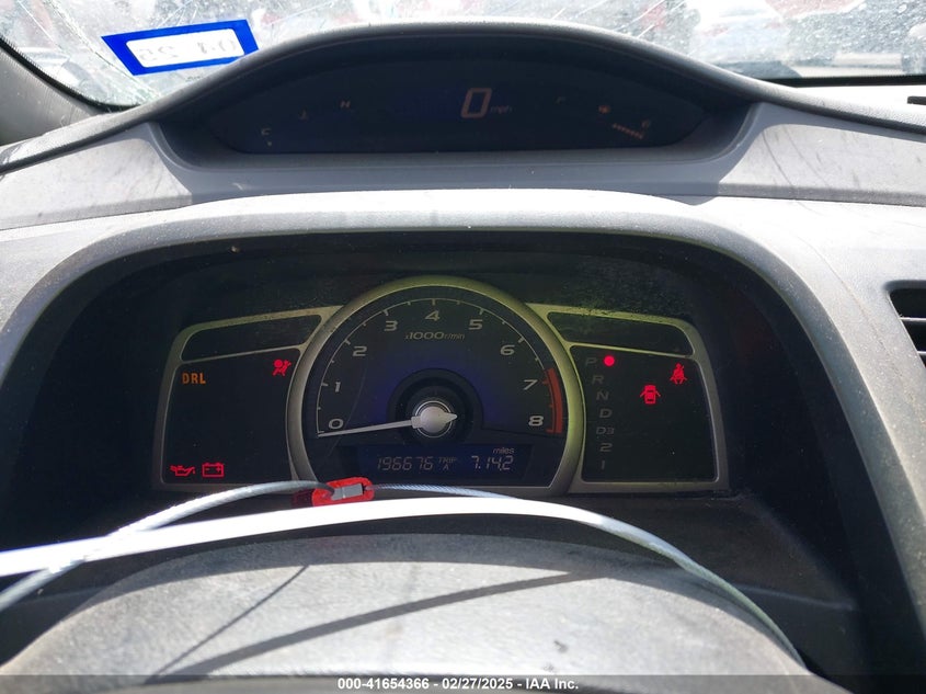 2006 HONDA CIVIC VIN: 1HGFA16566L135606