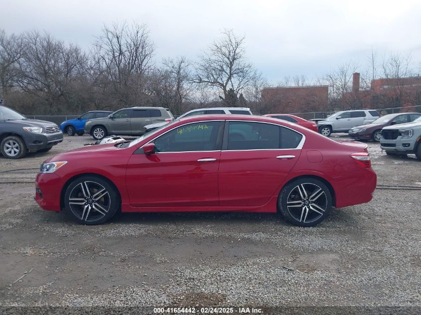 2016 Honda Accord Sport VIN: 1HGCR2F53GA099212 Lot: 41654442