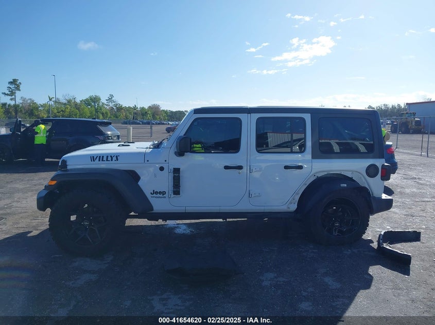2020 JEEP WRANGLER UNLIMITED VIN: 1C4HJXDNXLW335024