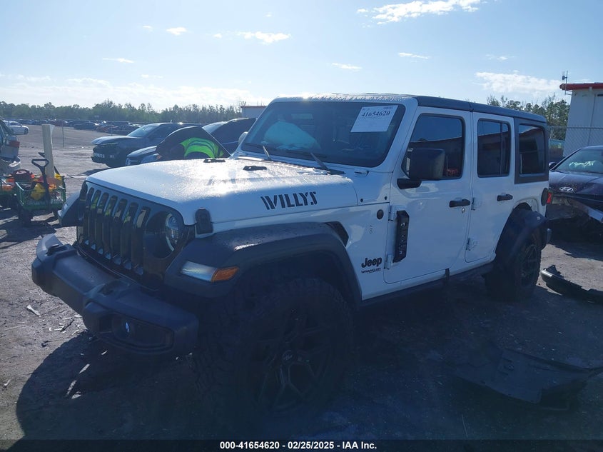 2020 JEEP WRANGLER UNLIMITED VIN: 1C4HJXDNXLW335024