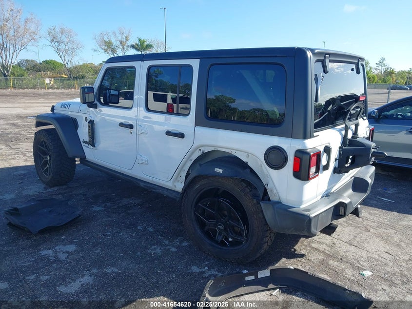 2020 JEEP WRANGLER UNLIMITED VIN: 1C4HJXDNXLW335024