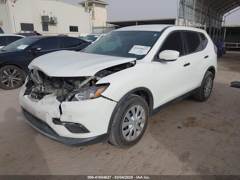 2016 NISSAN ROGUE S/SL/SV - 5N1AT2MT3GC783573