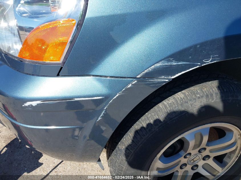 2005 Honda Pilot Ex-L VIN: 5FNYF18545B045569 Lot: 41654652