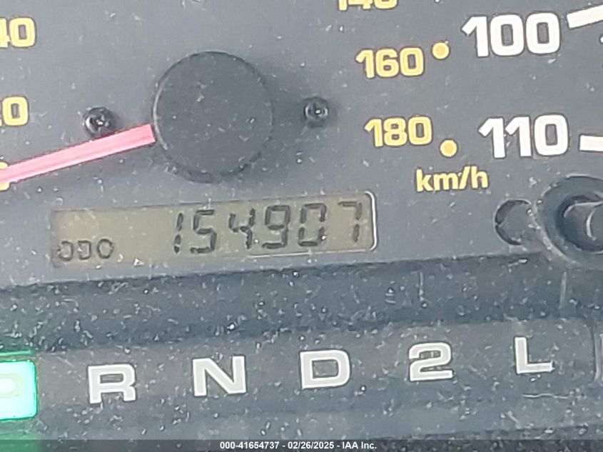 2001 Toyota 4Runner Limited V6 VIN: JT3GN87R610198804 Lot: 41654737