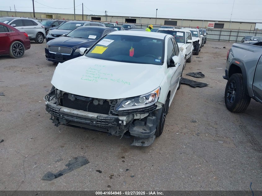 2016 HONDA ACCORD VIN: 1HGCR2F6XGA066524