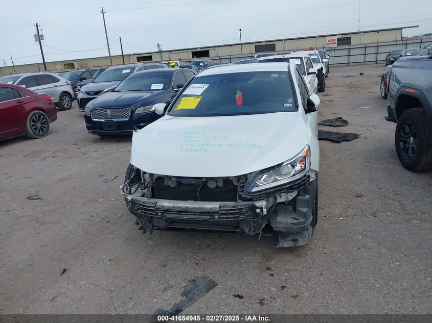 2016 HONDA ACCORD VIN: 1HGCR2F6XGA066524