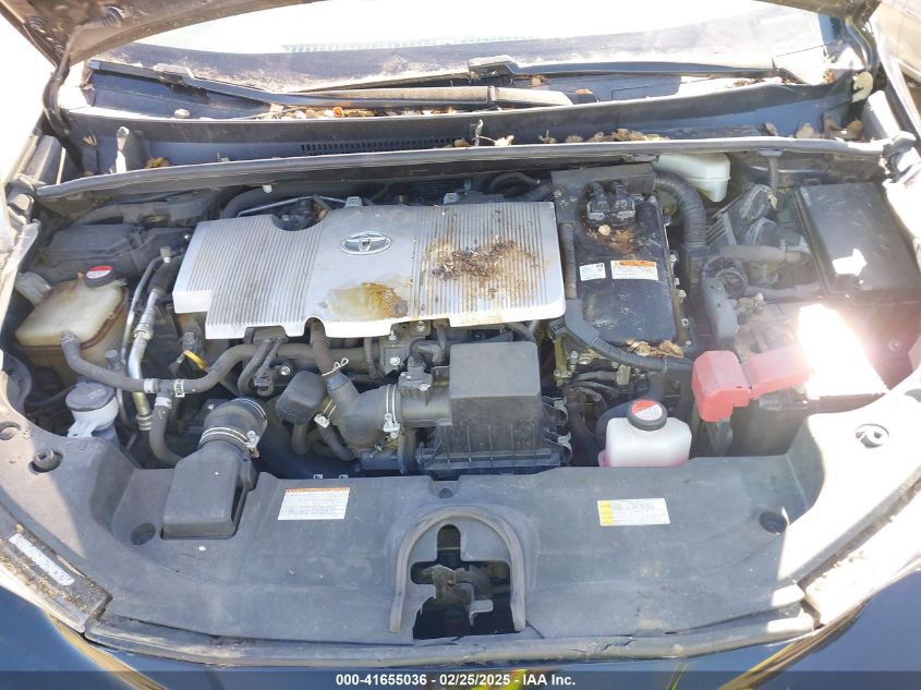 2016 Toyota Prius Two VIN: JTDKBRFU6G3011501 Lot: 41655036