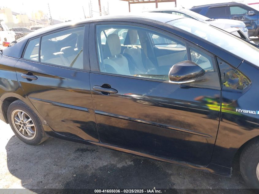 2016 Toyota Prius Two VIN: JTDKBRFU6G3011501 Lot: 41655036