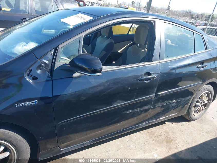 2016 Toyota Prius Two VIN: JTDKBRFU6G3011501 Lot: 41655036