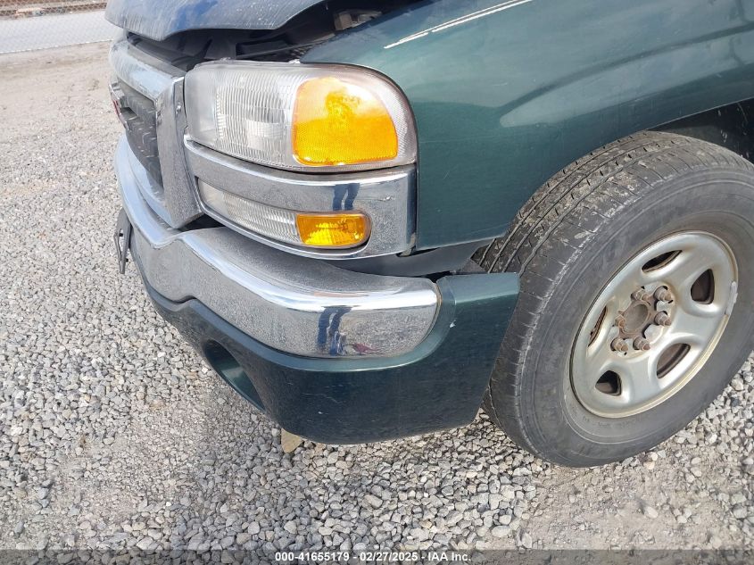 2003 GMC Sierra 1500 Sle VIN: 1GTEC14V83Z252099 Lot: 41655179