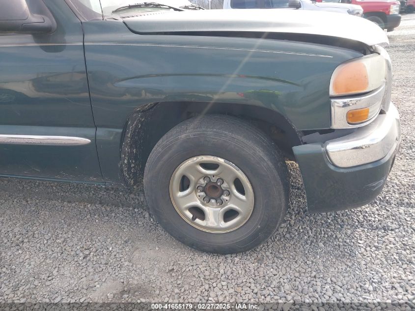 2003 GMC Sierra 1500 Sle VIN: 1GTEC14V83Z252099 Lot: 41655179